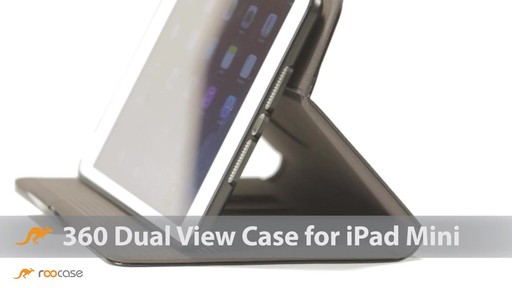 rooCASE iPad Mini Retina: Rotating 360 Dual-View Case - image 1 from the video