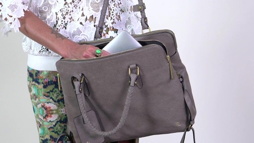 Elliott Lucca - Genevive Messenger Tote - image 5 from the video