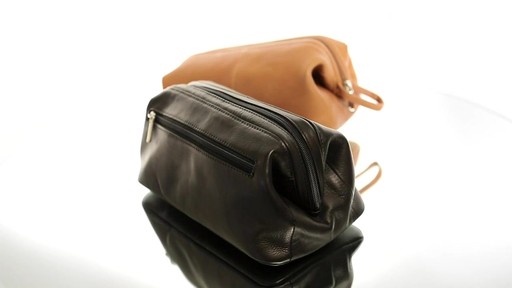  Royce Leather Colombian Leather Toiletry Bag   - image 1 from the video