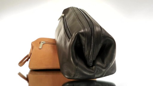  Royce Leather Colombian Leather Toiletry Bag   - image 10 from the video