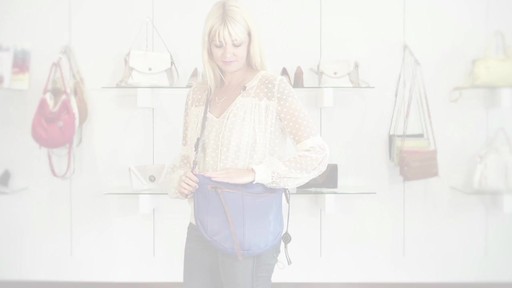 Elliott Lucca - Faro Crossbody Hobo - image 5 from the video