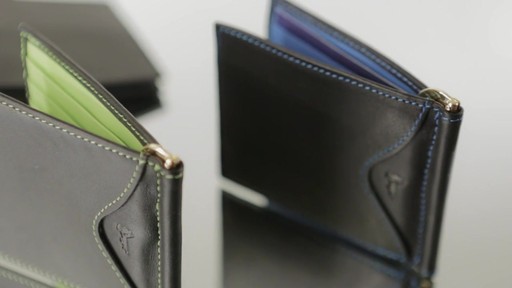 Royce Leather Men's Cash Clip Wallet - image 7 from the video