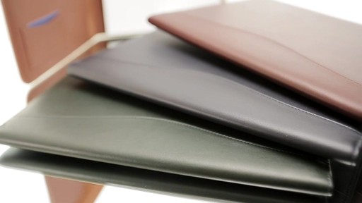  Royce Leather Deluxe Writing Padfolio - image 3 from the video