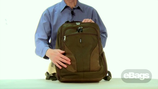 Large Capacity Laptop Backpack. eTech 2.0 Macroloader Laptop Backpack. - image 1 from the video