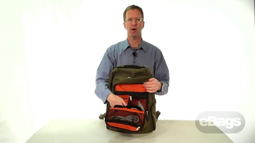 Large Capacity Laptop Backpack. eTech 2.0 Macroloader Laptop Backpack. - image 4 from the video