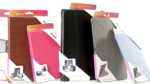 rooCASE iPad Air Origami SlimShell Folio Case - image 8 from the video