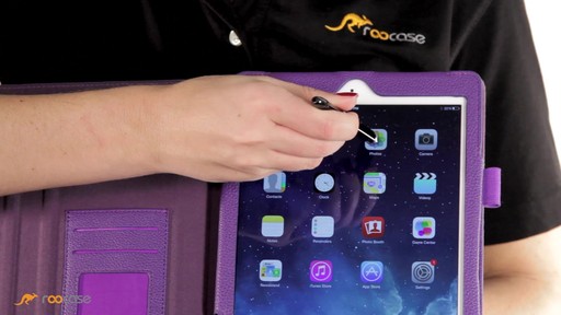 rooCASE iPad Air: Dual-View Folio - image 6 from the video