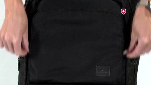 Victorinox Werks Professional Associate Laptop Backpack - image 5 from the video