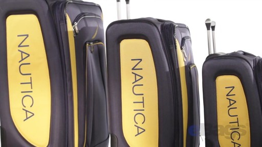 Nautica Charter 3 Piece Luggage Set - eBags.com - image 5 from the video