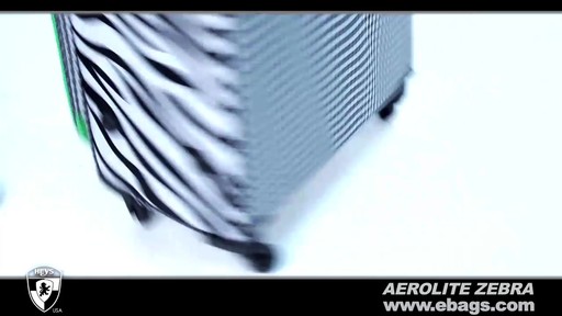 Heys USA Aerolite Zebra 3 Piece Spinner Set  - image 3 from the video