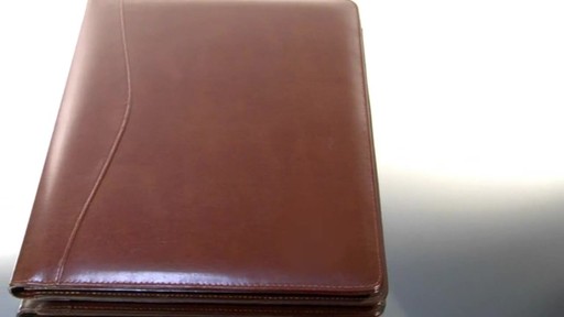 Royce Leather Aristo Padfolio - image 3 from the video