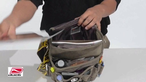 Ducti Utility Messenger Bag - image 5 from the video