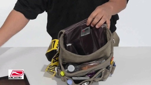 Ducti Utility Messenger Bag - image 6 from the video