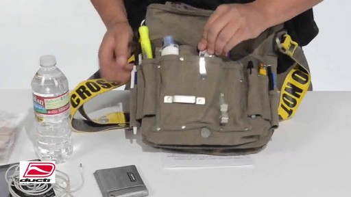 Ducti Utility Messenger Bag - image 8 from the video