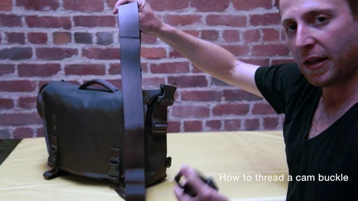 Timbuk2 - How to Thread Cam Buckle - image 5 from the video