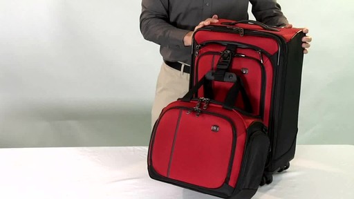 Victorinox WT 4.0 Dual-Casters Never-Lost Attach A Bag Strap - image 9 from the video