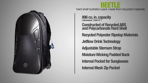 ecogear Beetle Hydration Pack - image 10 from the video