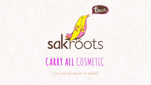 Sakroots - Carry All Cosmetic - image 2 from the video