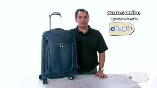 Samsonite Hyperspace Spinner 21.5 Expandable Rundown - image 1 from the video