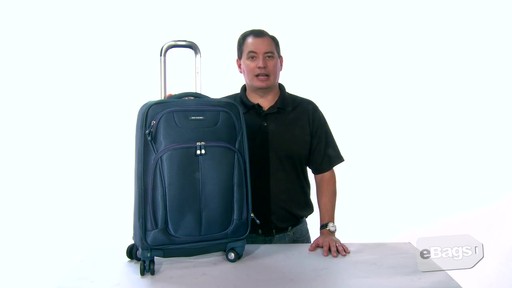 Samsonite Hyperspace Spinner 21.5 Expandable Rundown - image 10 from the video