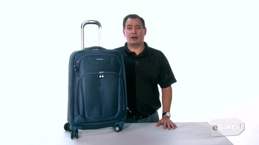 Samsonite Hyperspace Spinner 21.5 Expandable Rundown - image 4 from the video