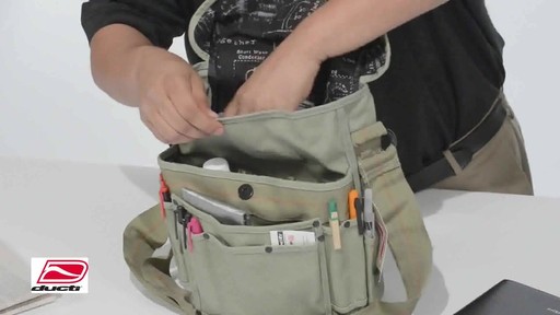 Ducti Bunker Messenger Bag - image 4 from the video