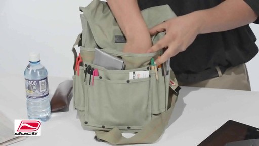 Ducti Bunker Messenger Bag - image 8 from the video