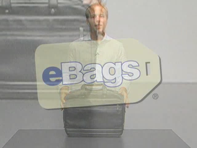 eBags Deluxe Full-Grain Leather Laptop Brief - image 10 from the video