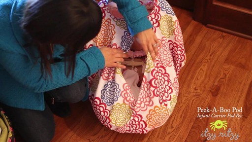 Itzy Ritzy Peek-A-Boo Pod Infant Carrier Rundown - image 8 from the video