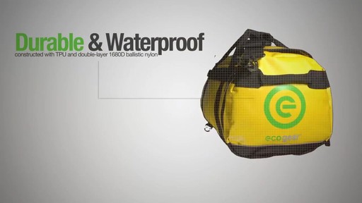 ecogear Granite Duffle - image 1 from the video