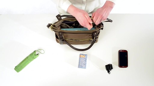 High Road Portagio Smart Satchel - eBags.com - image 8 from the video