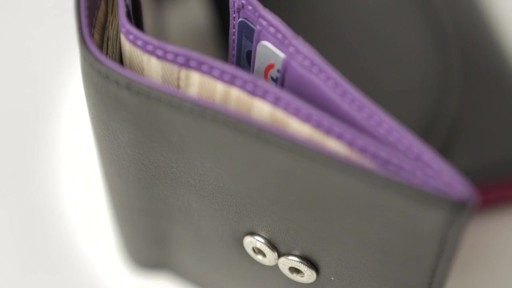 Royce Leather RFID Blocking Ladies Wallet - image 1 from the video