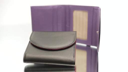 Royce Leather RFID Blocking Ladies Wallet - image 10 from the video