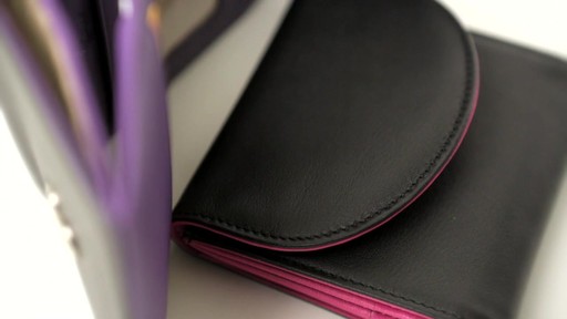 Royce Leather RFID Blocking Ladies Wallet - image 4 from the video