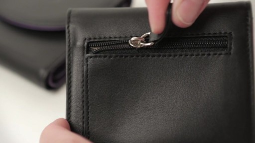 Royce Leather RFID Blocking Ladies Wallet - image 6 from the video