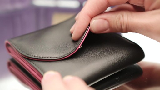 Royce Leather RFID Blocking Ladies Wallet - image 7 from the video