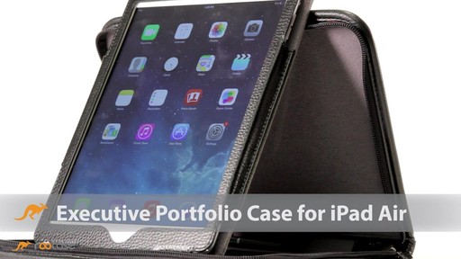 rooCASE iPad Air: Executive Leather Case - image 1 from the video