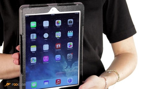 rooCASE iPad Air: Executive Leather Case - image 5 from the video