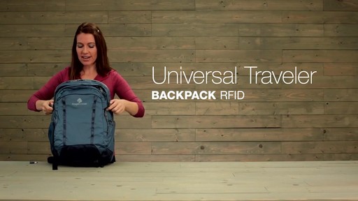 Eagle Creek Universal Traveler Backpack RFID - image 1 from the video