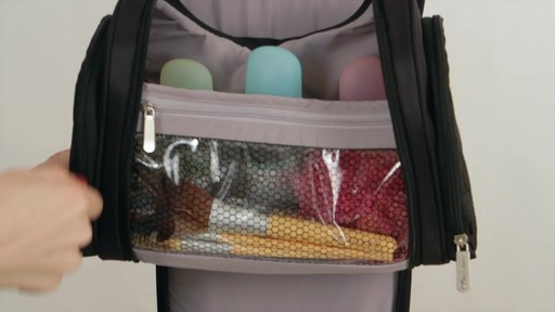  Travelon Hanging Toiletry Kit - image 7 from the video