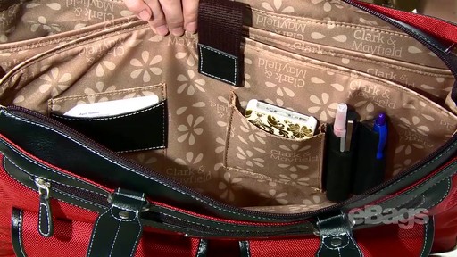 Clark & Mayfield Marquam Laptop Handbag Rundown - image 8 from the video