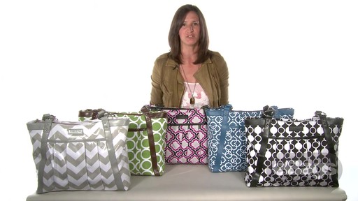  Kailo Chic Women's Pleated Laptop Tote Rundown - image 1 from the video