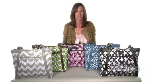  Kailo Chic Women's Pleated Laptop Tote Rundown - image 10 from the video