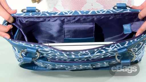  Kailo Chic Women's Pleated Laptop Tote Rundown - image 6 from the video