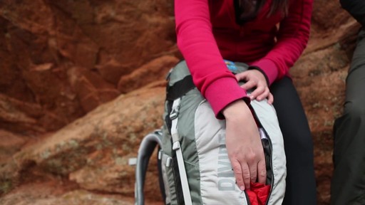 MHM Divide 55 Backpack - eBags.com - image 8 from the video