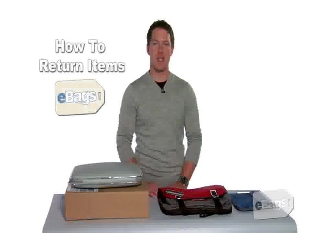 eBags Returns Process - image 1 from the video