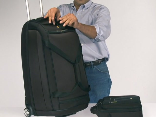 Case Logic Lightweight Rolling Duffel - image 7 from the video