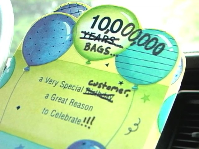 eBags 10 Millionth Bag Delivery - image 3 from the video