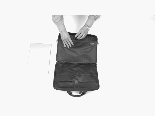 Tumi Alpha T-PASS Medium Screen Laptop Slim Brief - image 4 from the video