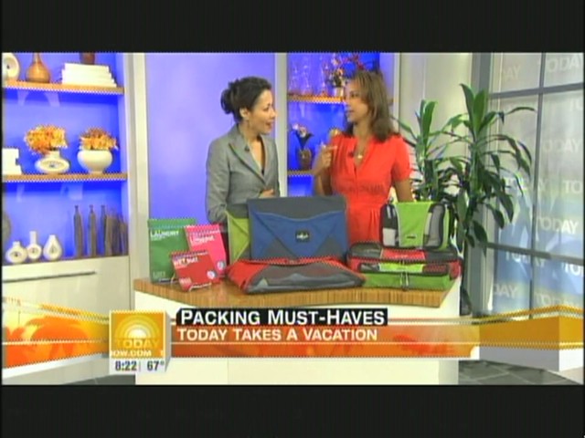 eBags packing cubes on NBC's Today Show - image 10 from the video